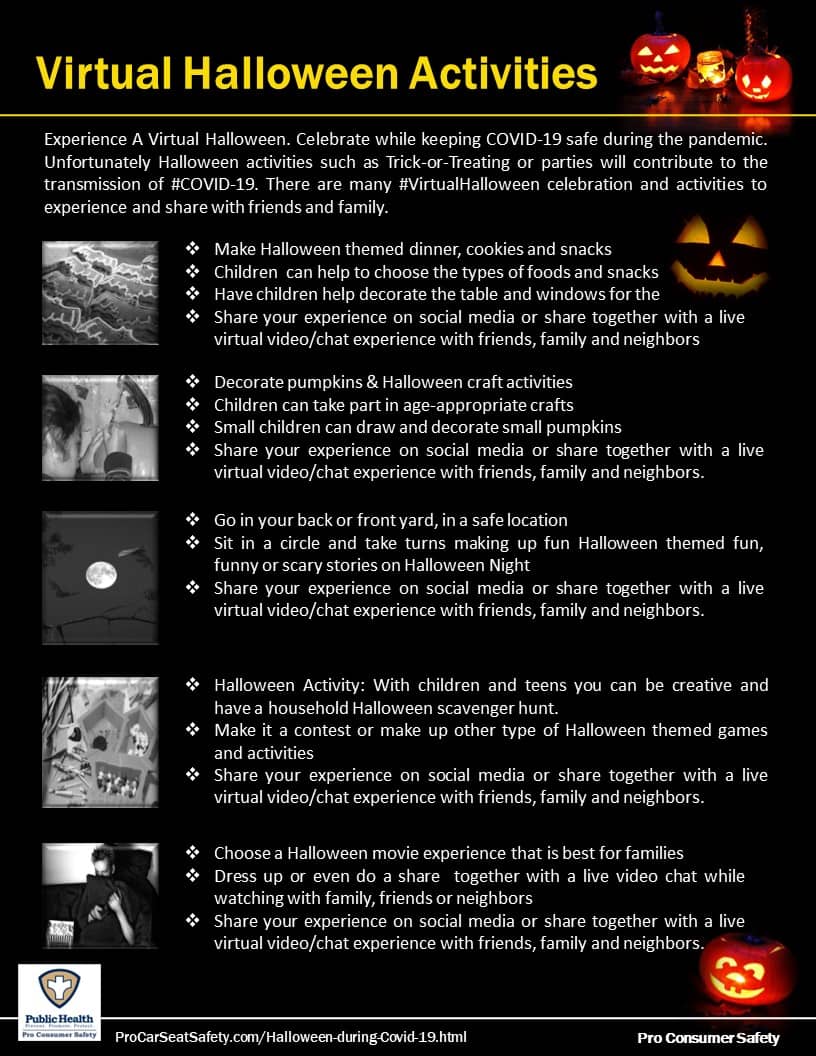 Halloween Safety Materials - Pro Car Seat Safety